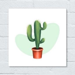 Cactus - Square Poster