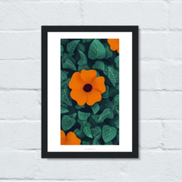 Flowers - Framed Poster - NYon design
