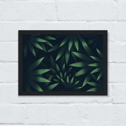 Leaves - Framed Poster - NYon design